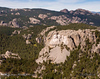 Paul Horsted > Aerial photo of Mt. Rushmore and the Black Hills in South Dakota.