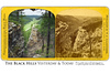 Paul Horsted > Wagon Train Passing Through Castle Creek Valley
A stereoview by W.H. Illingworth shows more than 100 wagons of the Black Hills Expedition in Castle Creek Valley on July 26, 1874. In the modern color image made at this location, the same limestone formations and, remarkably, several burned stumps seen in the 1874 image are still present today. ©Paul Horsted, All Rights Reserved.